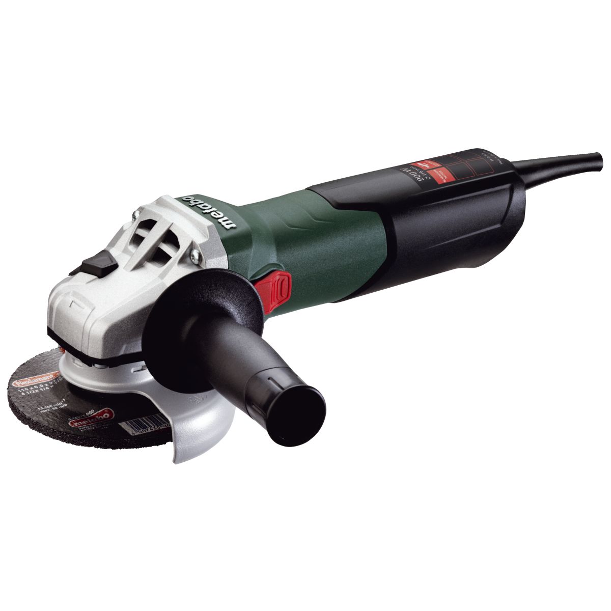 Metabo W 9-115 110V, 900W 4.5" Angle Grinder