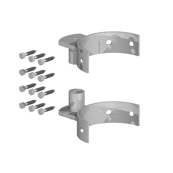 Birkdale 0521751 Half Round Gate Hanger Kit for Metal Gates to suit 6-8" Posts