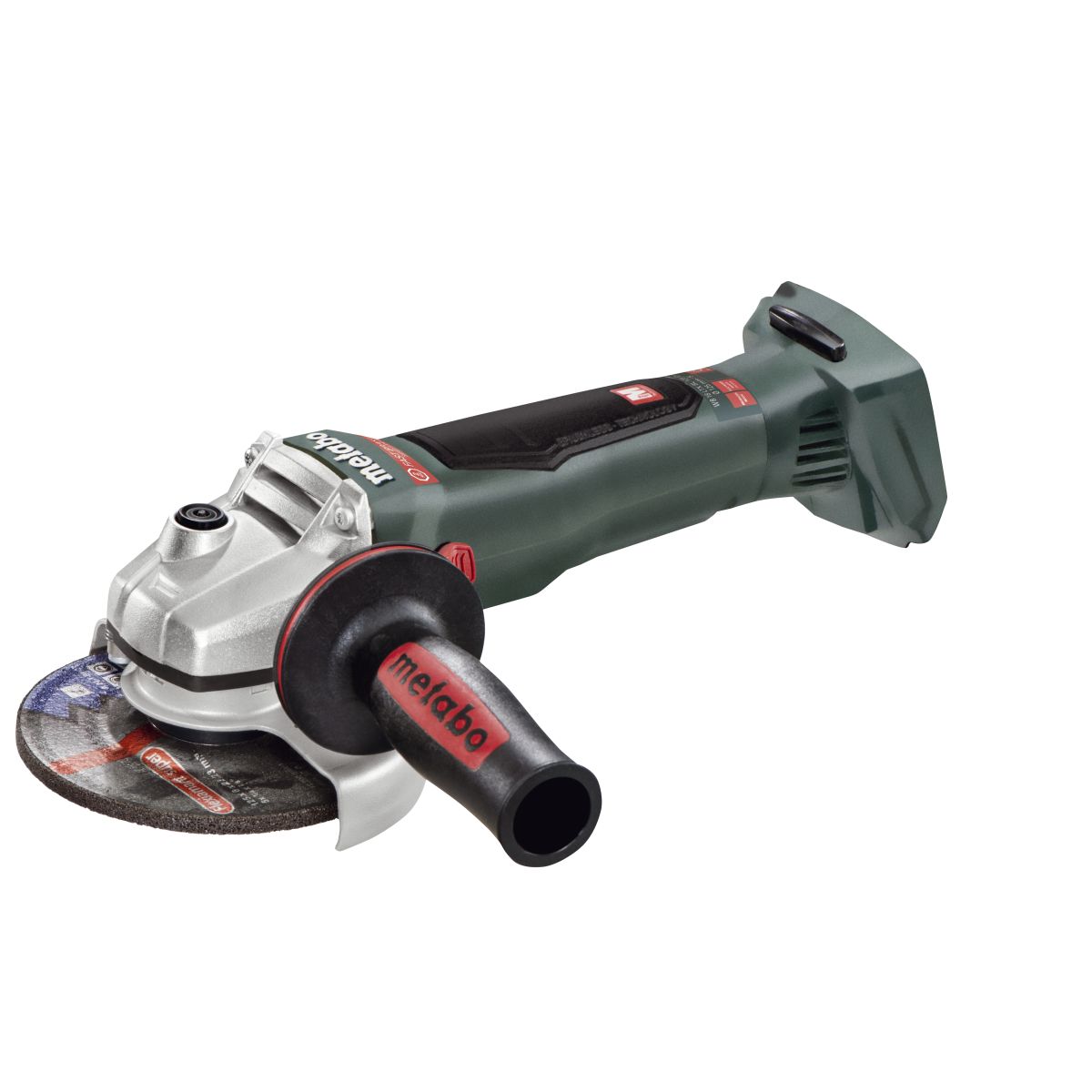 Metabo WB 18 LTX BL 125 Quick 5" Brushless Angle Grinder, Body Only + MetaLoc Case