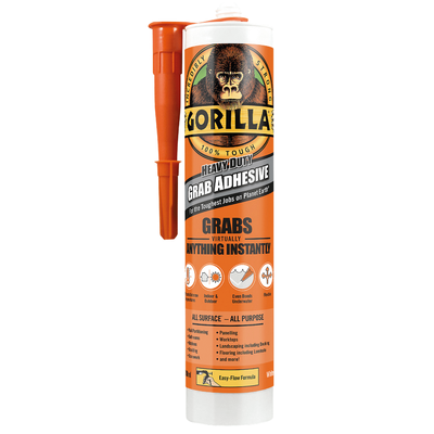 Gorilla Glue Heavy Duty Grab Adhesive, 290ml