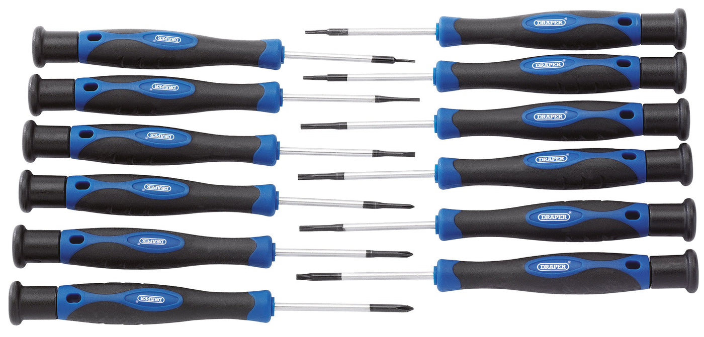Draper 28118 Precision Screwdriver Set (12 Piece)
