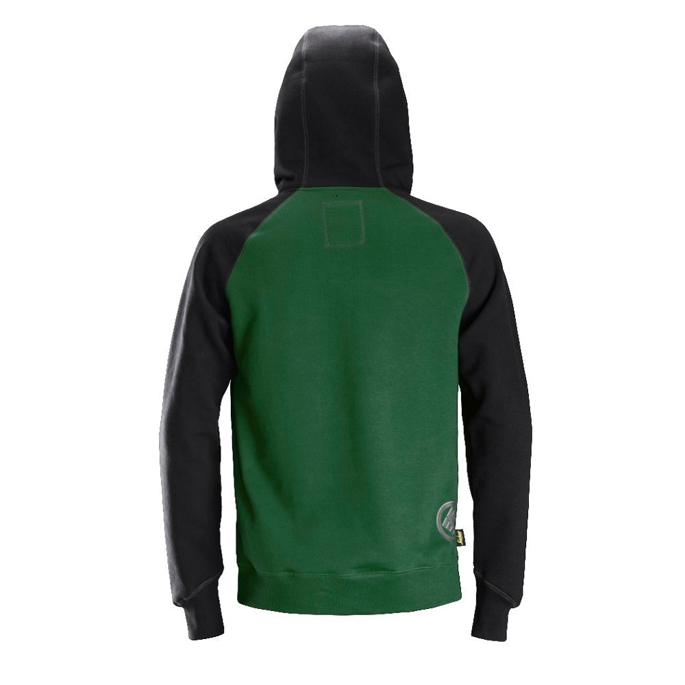 Snickers 2889 AllRoundWork Logo Hoodie, Forest Green/Black