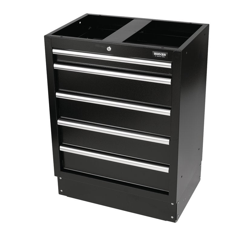 Draper 04411 Bunker Modular Storage Combo with Hardwood Worktop (14 Piece)