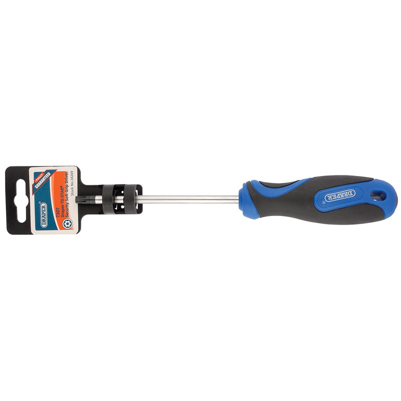 Draper 34269 Soft Grip T30 Draper TX-STAR Security Screwdrivers