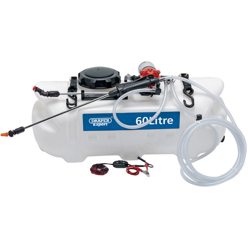Draper 34676 12V DC ATV Spot/ Broadcast Sprayer (60L)