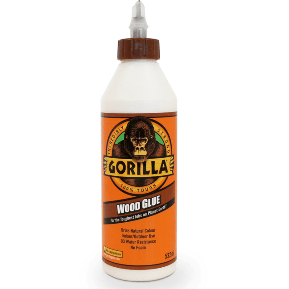 Gorilla Glue Wood Glue, 532ml