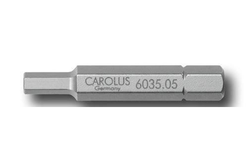 Gedore Carolus 1517112 Screwdriver Bit 5/16", 50 mm Long, In-Hex 14 mm