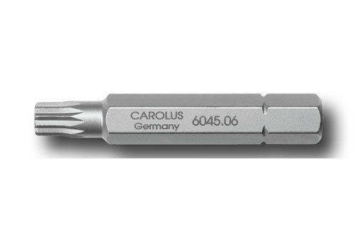 Gedore Carolus 1517201 Screwdriver Bit 5/16", 50 mm Long, XZN 6