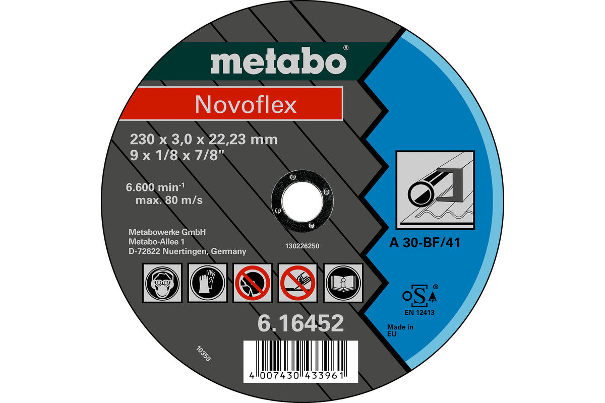 Metabo Novoflex 115 x 3.0 x 22.2 Steel