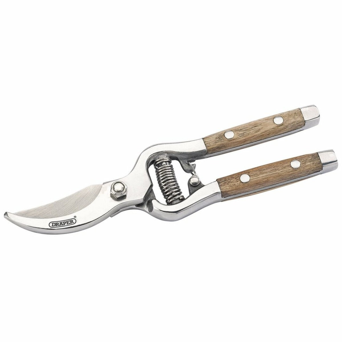 Draper 85188 Bypass Secateurs with Ash Handles (210mm)