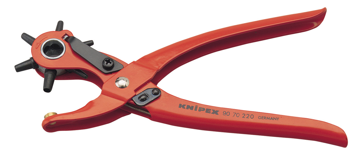 Knipex 90 70 220 SBE 220mm 6 Head Revolving Punch Pliers