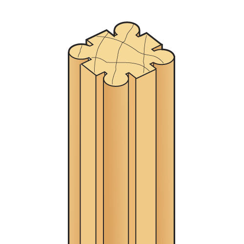 Trend C215X1/4TC B/Guided Corner Bead 7mm Radius