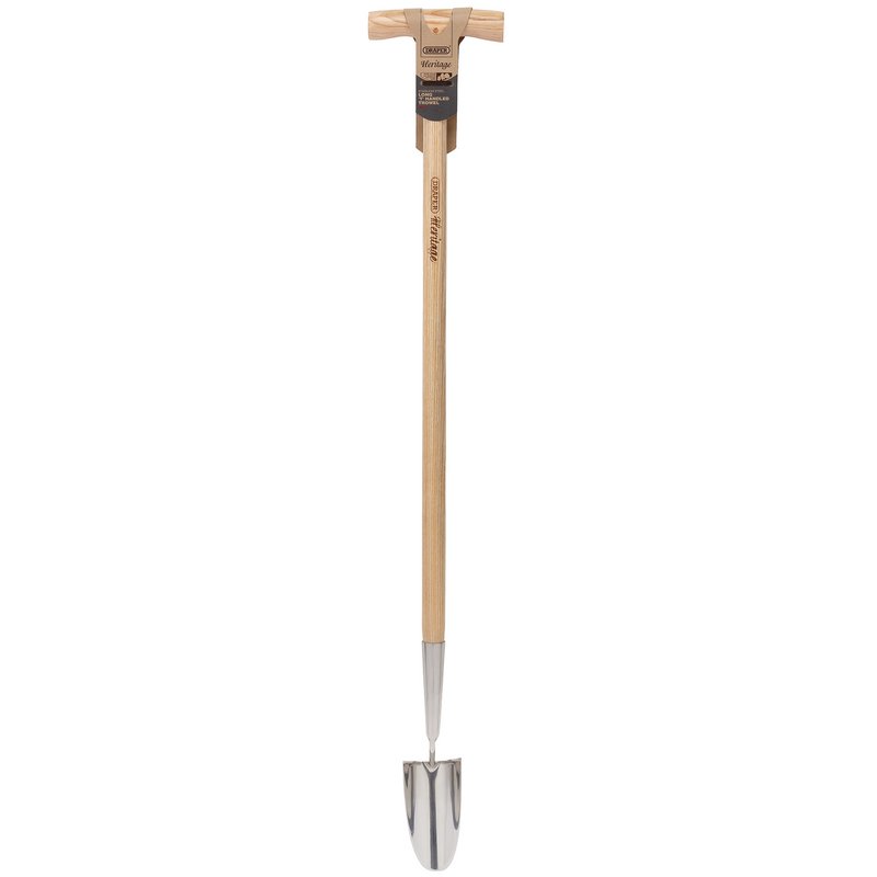 Draper 99032 Heritage Stainless Steel Trowel with Ash Long Handle