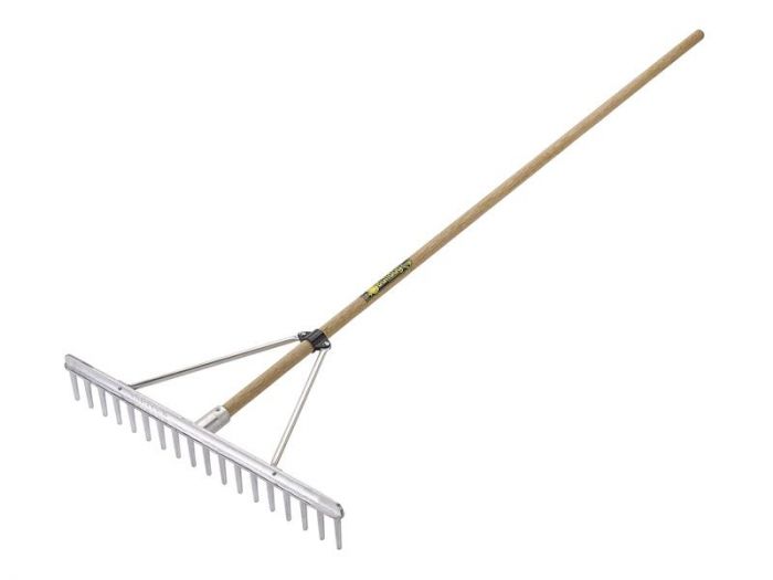 Bulldog 246187280 Hay Rake 72", Alloy Head, Hardwood Handle