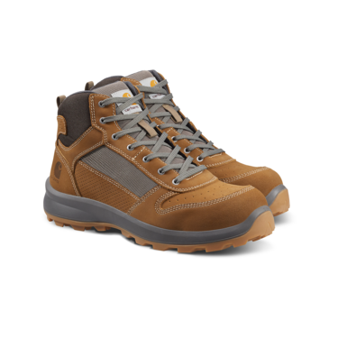 Carhartt F700909 Michigan S1P Midcut Safety Boot, Carhartt Brown