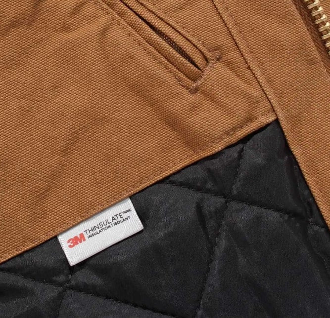 Carhartt 104050 Duck Active Jacket, Carhartt Brown