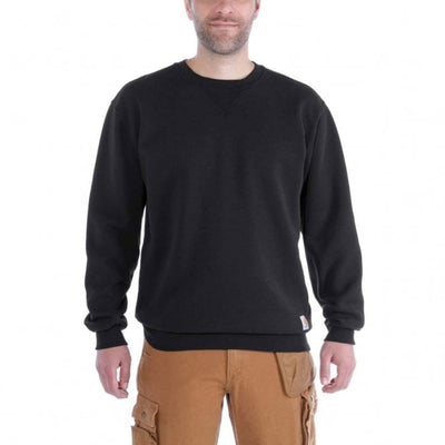 Carhartt K124 Loose Fit Midweight Crewneck Sweatshirt, Black