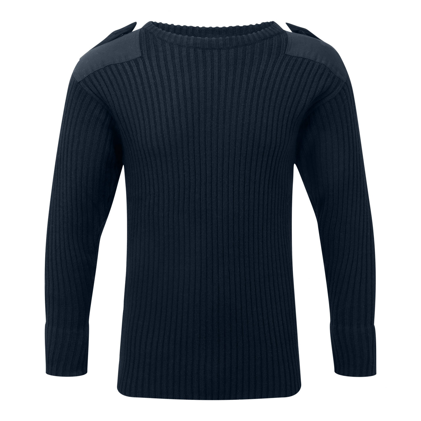 Castle Clothing 120 Crew Neck Combat Jumper, Navy Blue