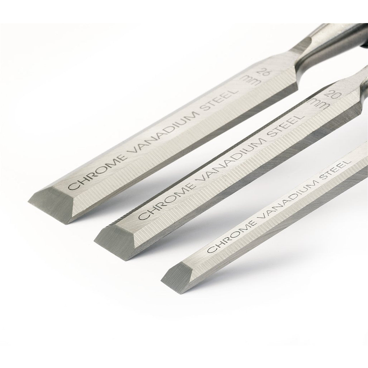 Draper 45865 150mm Chisels with Bevel Edges (3 piece)