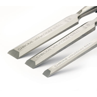 Draper 45865 150mm Chisels with Bevel Edges (3 piece)