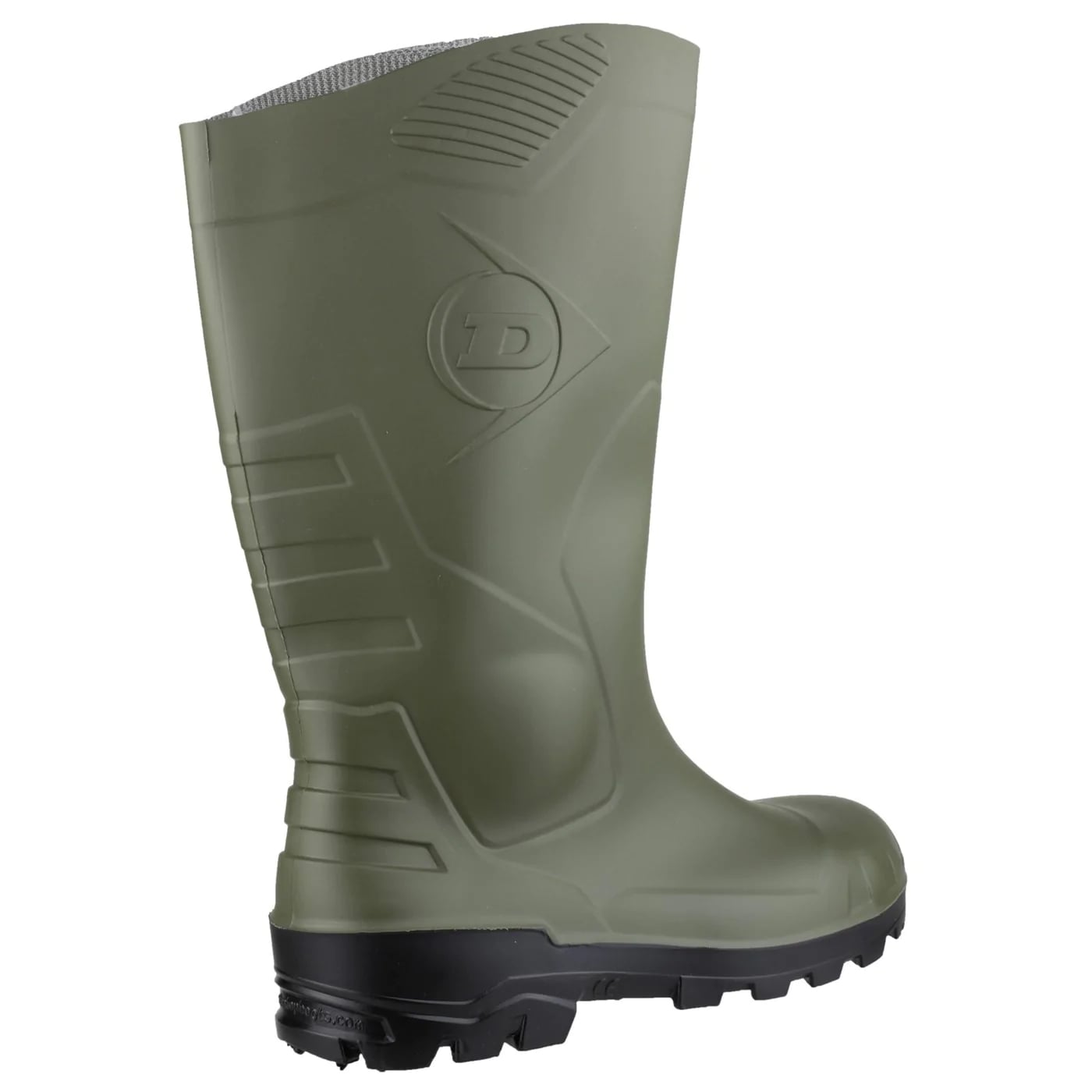 Dunlop Devon Safety Wellington Boot, Green