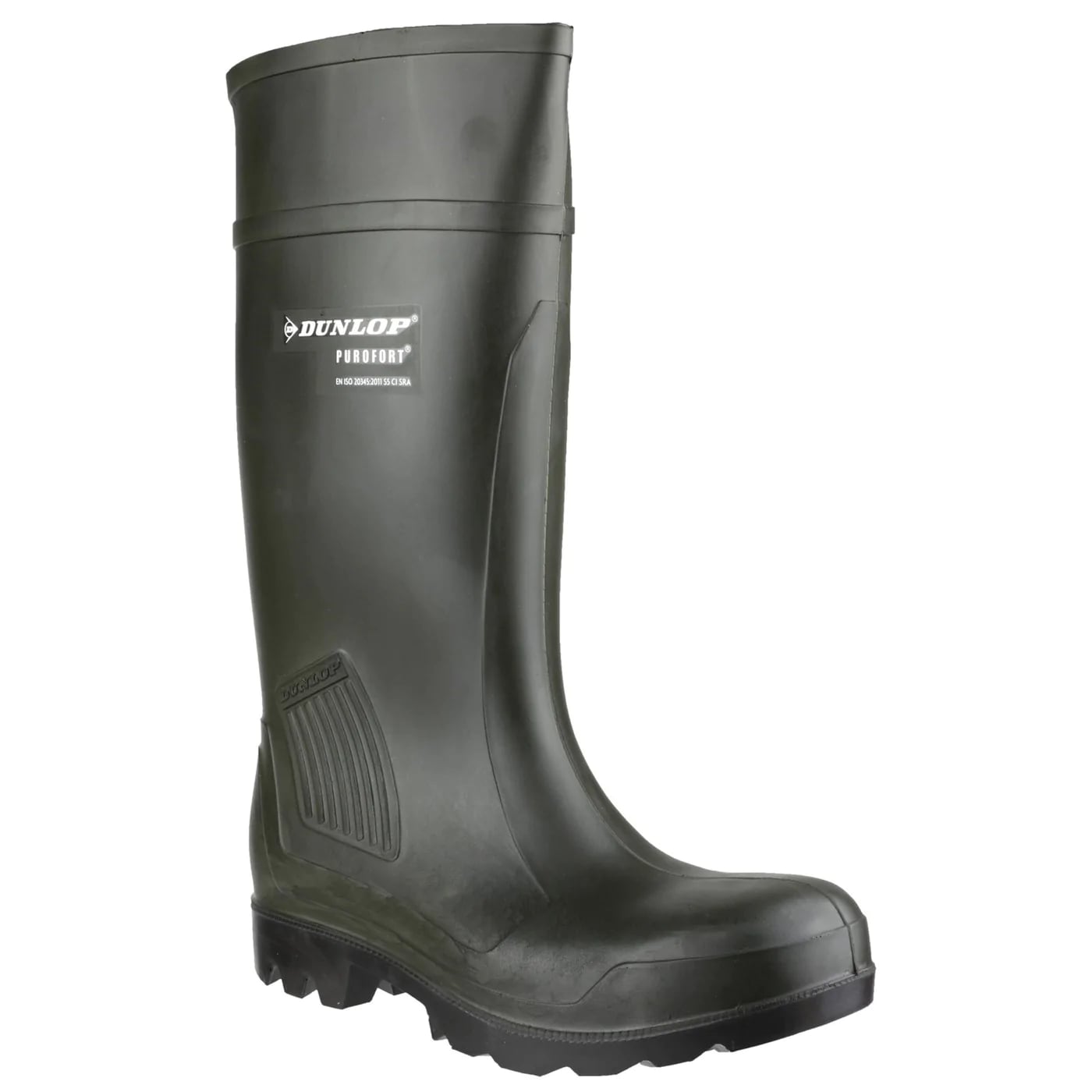 Dunlop Purofort?Professional Full Safety Wellington Boot, Green