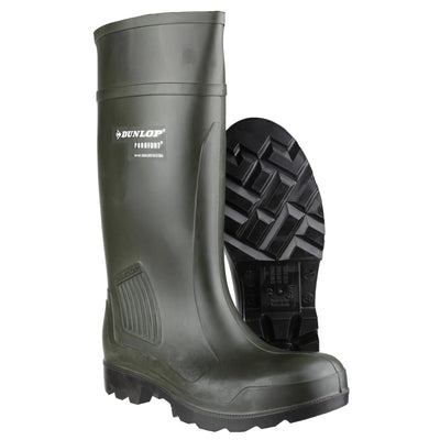Dunlop Purofort?Professional Full Safety Wellington Boot, Green