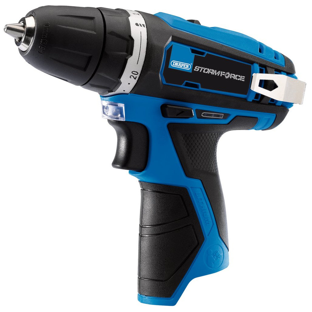 Draper 17125 Storm Force 10.8V Power Interchange Rotary Drill (Sold Bare)