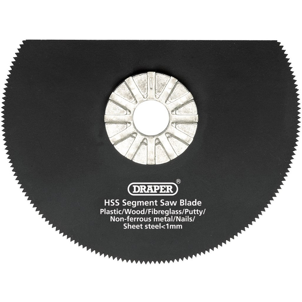 Draper 26072 HSS Segment Saw Blade, 88mm Diameter, 18tpi
