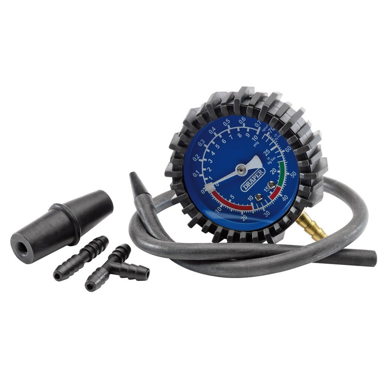 Draper 35881 Vacuum and Pressure Test Kit (5 Piece)