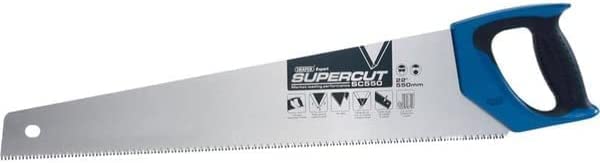 Draper 49287 Supercut 8PPI 550mm Soft Grip Hardpoint Handsaw