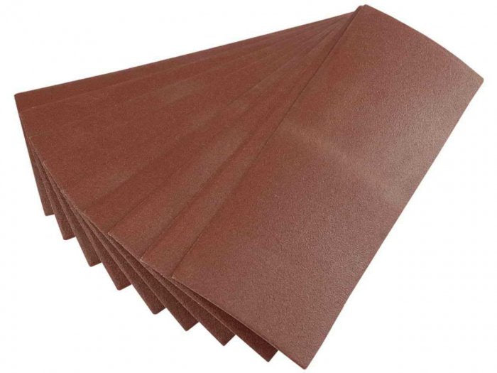 Draper 59467 Aluminium Oxide Sanding Sheets, 92 x 230mm 120 Grit (Pack of 10)