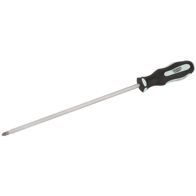 Draper 63596 'Pound Thru' PZ TYPE Soft Grip Screwdriver, No.2 x 250mm