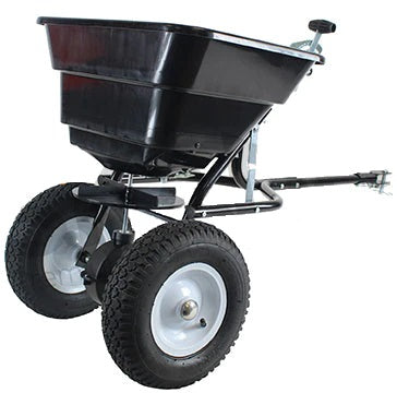 Garden Spares XBITS36 Tow Behind Broadcast Spreader - 36Kg on Pneumatic Tyres