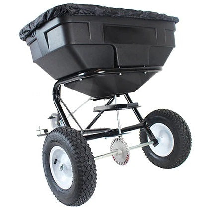 Garden Spares XBITS56 Tow Behind Broadcast Spreader - 56 Kg on Pneumatic Tyres