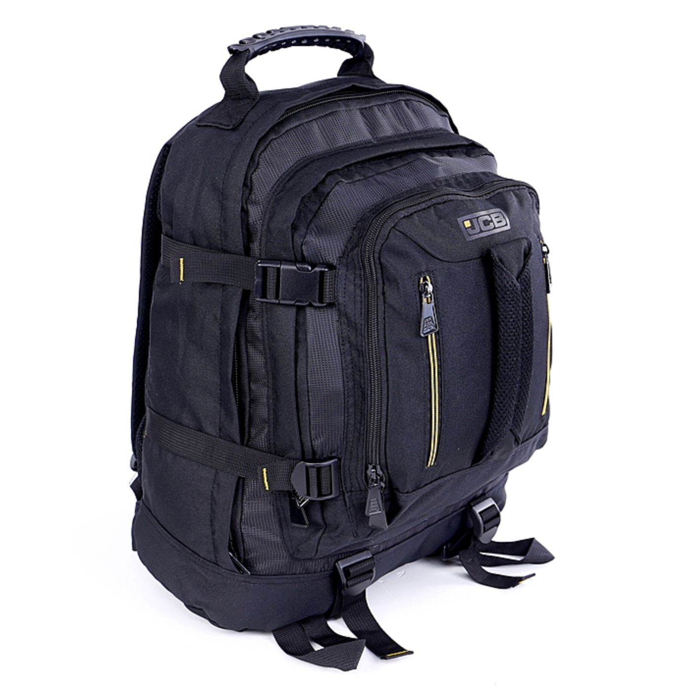 JCB Loadall 30L Backpack, Black/Yellow