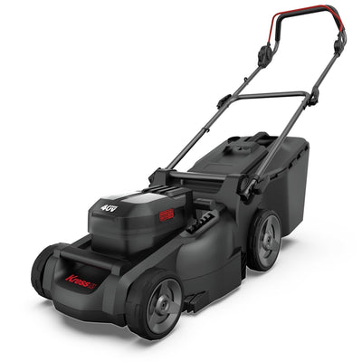 Kress KG745 14" Battery Push mower + 2 x 20V 4Ah Battery & Dual Charger