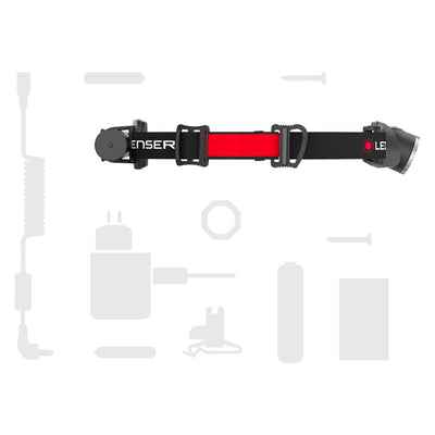 LED Lenser H8R Rechargable Head Torch 600 Lumens