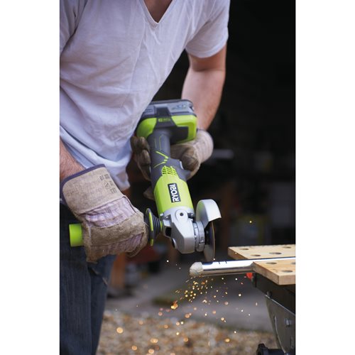 Ryobi R18AG-140S 18V ONE+™ Cordless Angle Grinder Starter Kit (1 x 4.0AH)