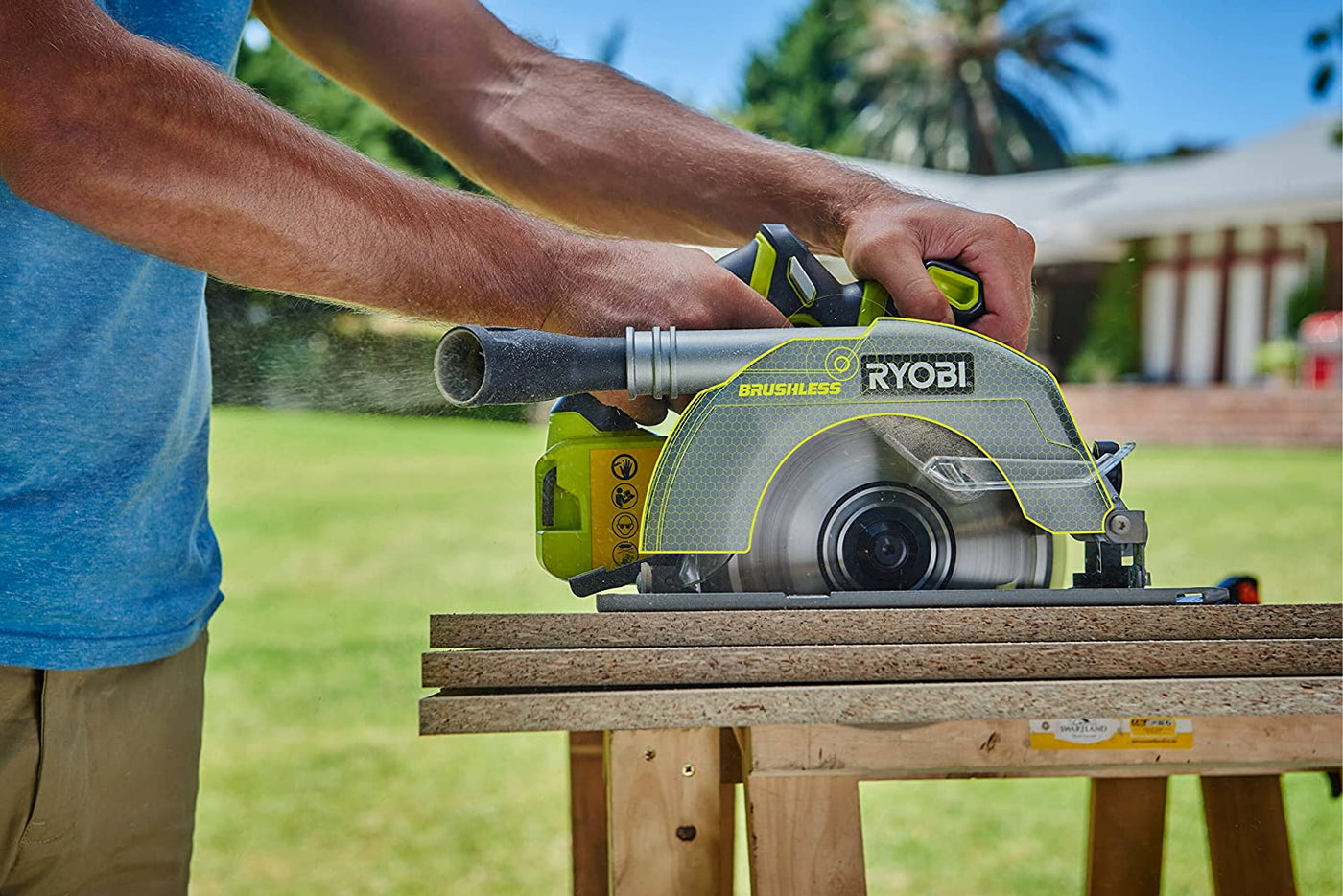 Ryobi R18CS7-0 18V ONE+™ Cordless 184mm Circular Saw (Bare Tool)