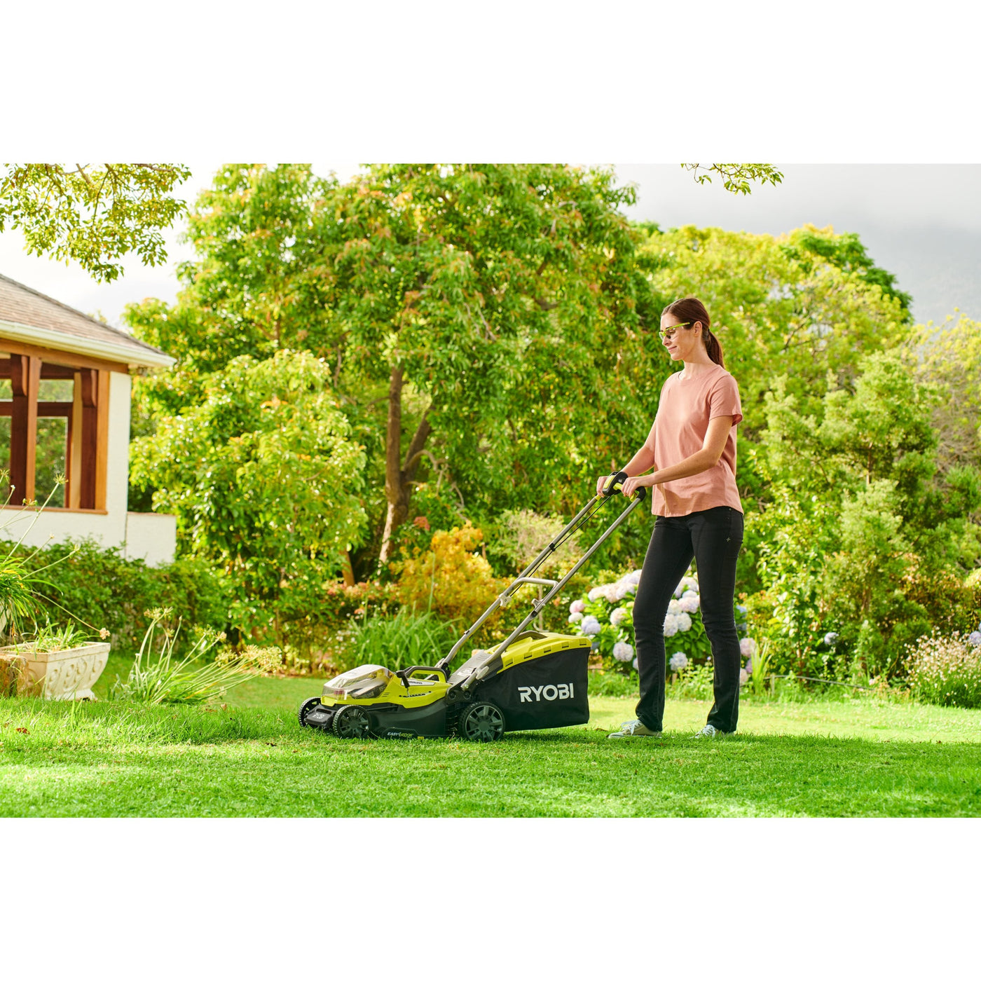 Ryobi RY18LMX37A-0 18V ONE+ 37cm Cordless Brushless Lawn Mower (Bare Tool)