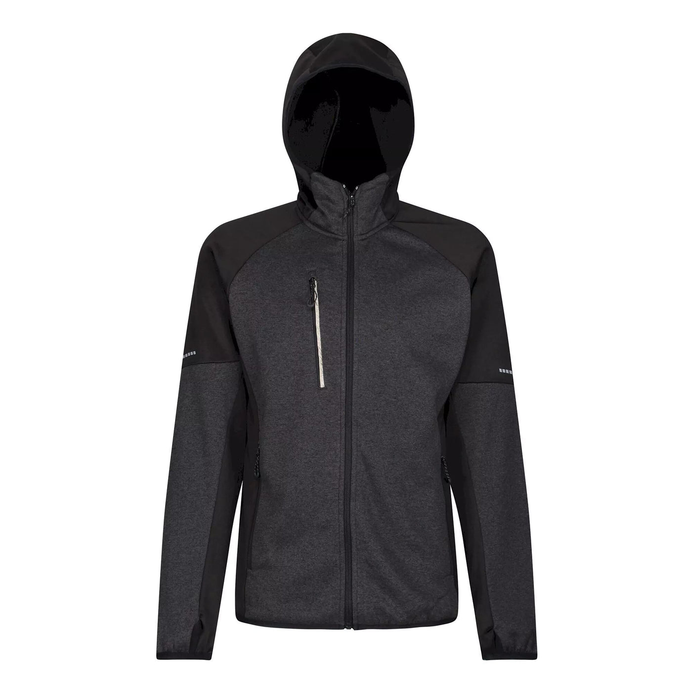 Regatta Coldspring II Fleece Jacket, Grey Marl/Black