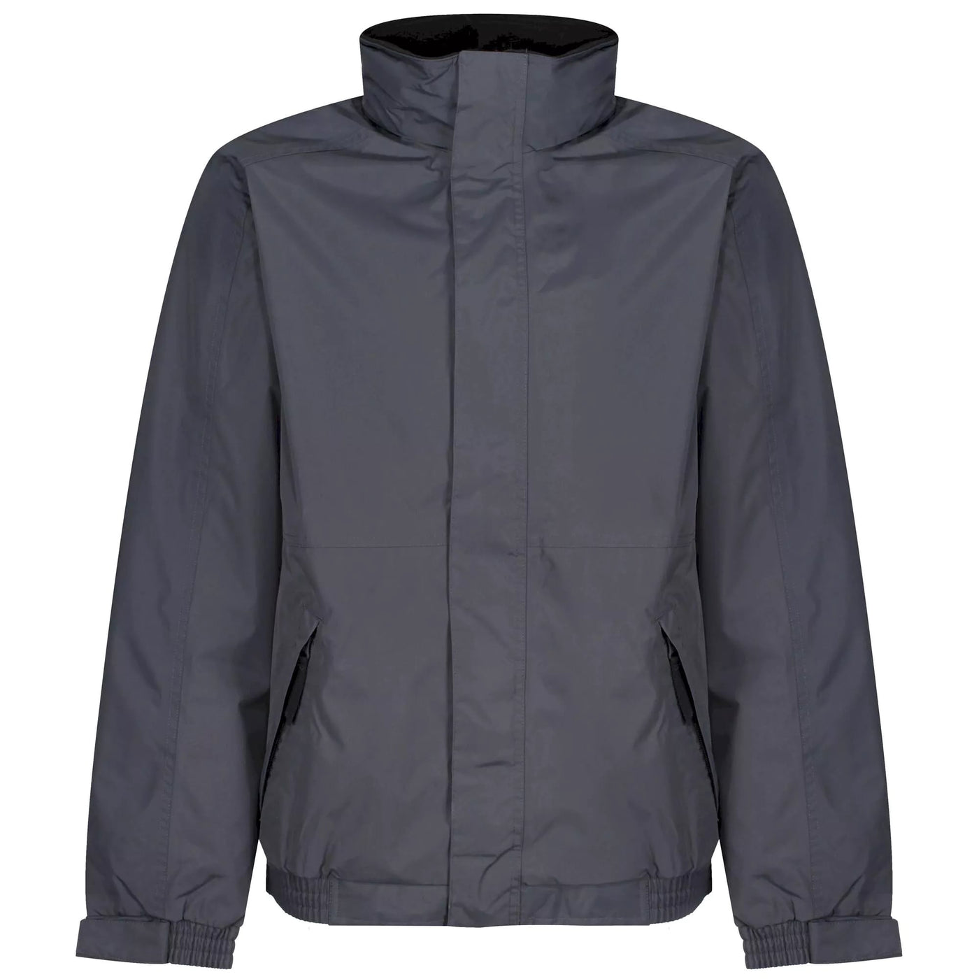 Regatta Dover Fleece Lined Bomber Jacket, Dark Grey/Dark Grey