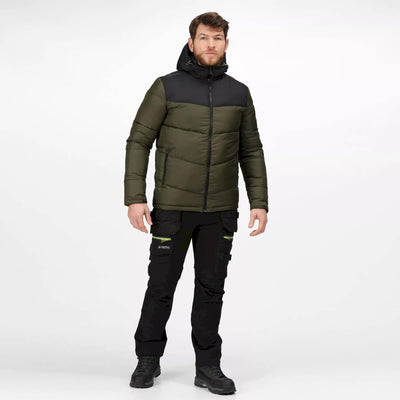 Regatta Tactical Regime Insulated Jacket, Dark Khaki/Black