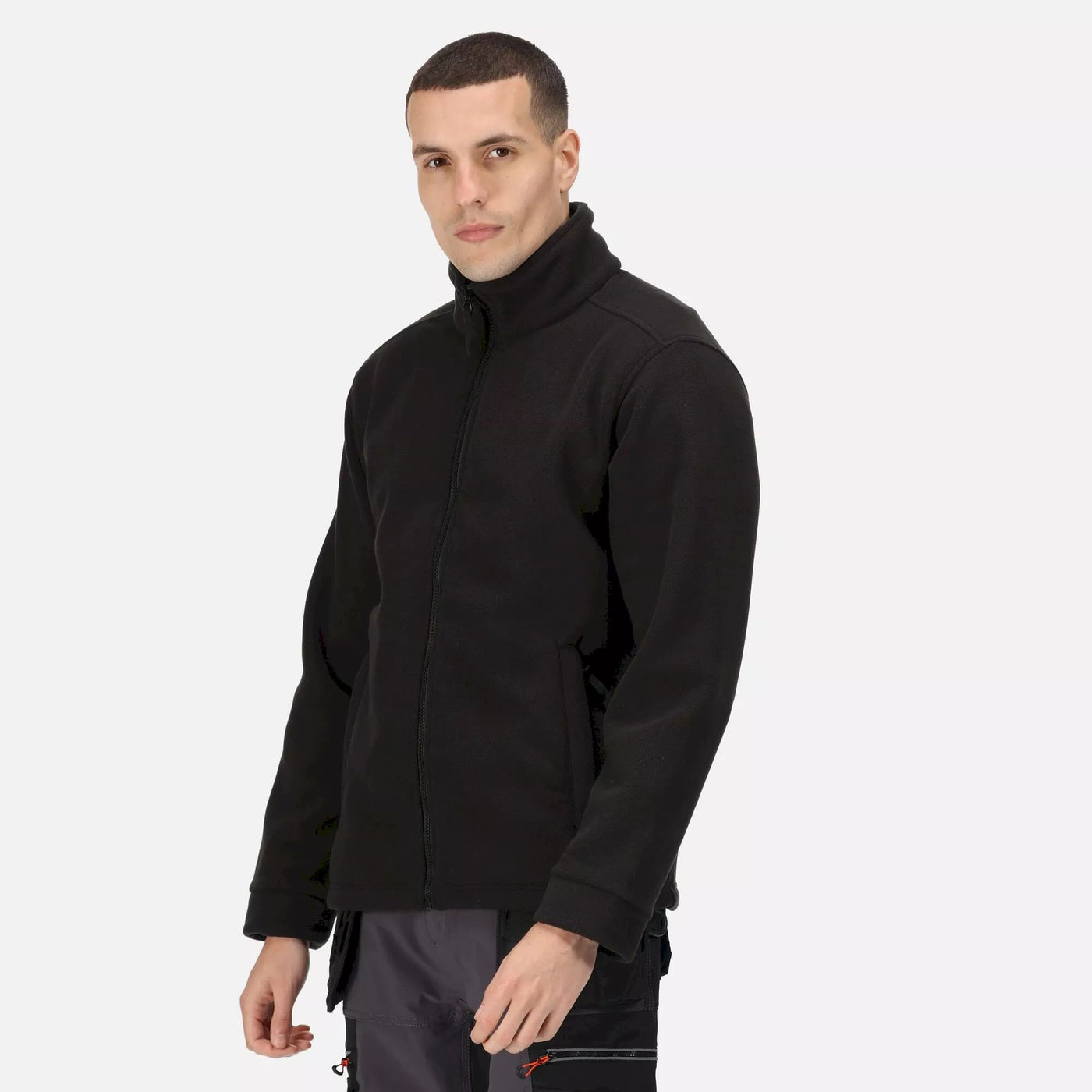 Regatta Thor 300 Full Zip Fleece, Black