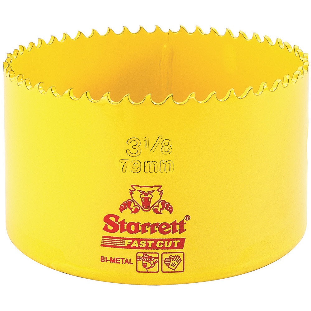 Starrett FCH0318 79mm Fast Cut Holesaw