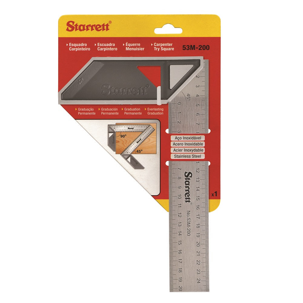 Starrett K53M-200-S Try Square