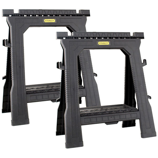 Stanley STST1-70713 Folding Sawhorse, (Pair)