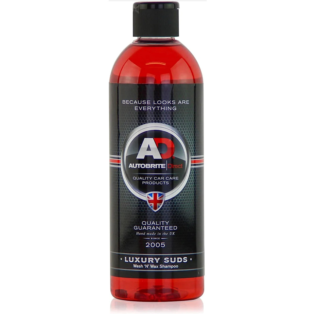 Autobrite Luxury Suds, Wash 'N' Wax Shampoo 500ml