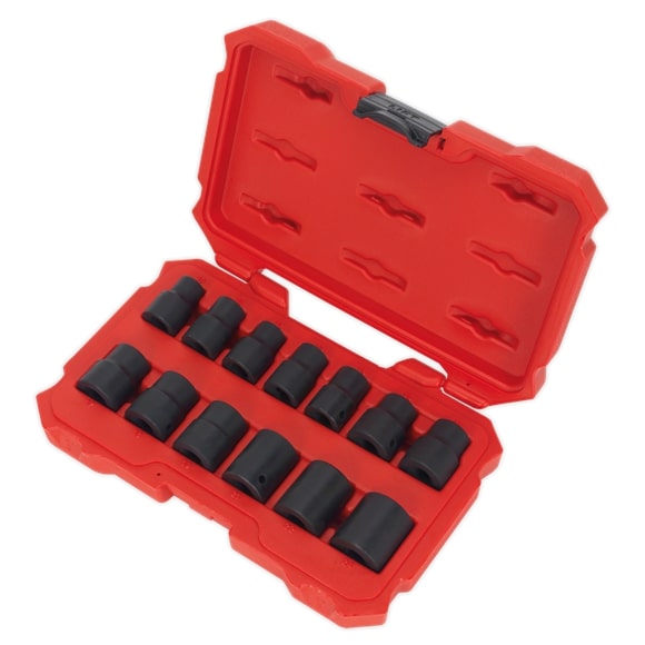 Sealey AK5616M 13 Piece 1/2" Drive Impact Socket Set